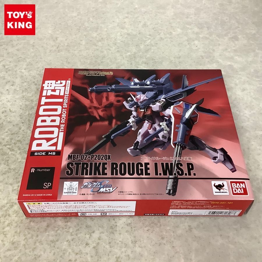  内 バンダイ ROBOT魂 機動戦士ガンダムSEED MSV ストライクルージュ I.W.S.P.装備(その他)｜売買されたオークション情報、yahooの商品情報をアーカイブ公開 - オークファン その他