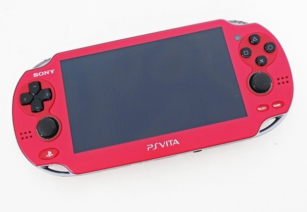 ○【SONY】PS Vita Wi-Fiモデル PCH-1000 コズミックレッド