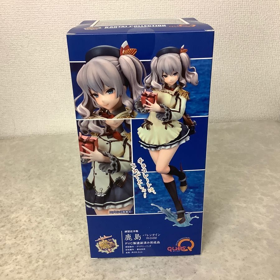 未開封　キューズQ　鹿島　バレンタインモード　フィギュア 新品未開封鹿島バレンタインmode 艦これ キューズQ 中古[FIG]鹿島