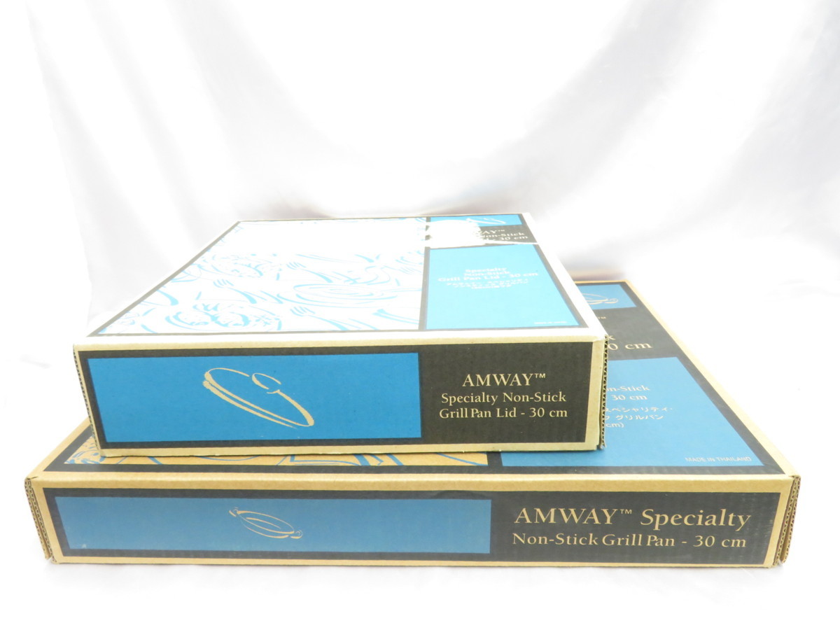 アムウェイ スペシャリティ　ノンスティック グリルパン　30㎝ 新品☆Amway アムウェイ スペシャリティ ノンスティックグリルパン