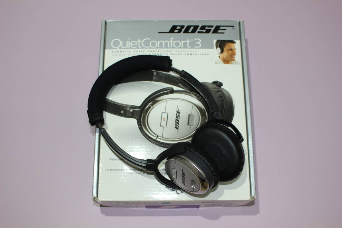 BOSE ボーズ QuietComfort3 QC3 ヘッドホン ノイズ キャンセリング 美