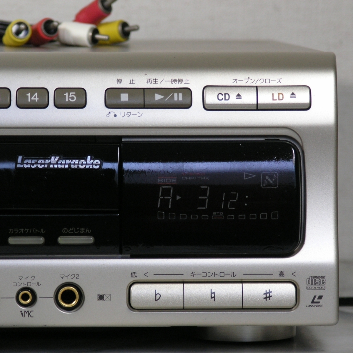 PIONEER 高級 カラオケ PLAYER CLD-K99V 動作良品