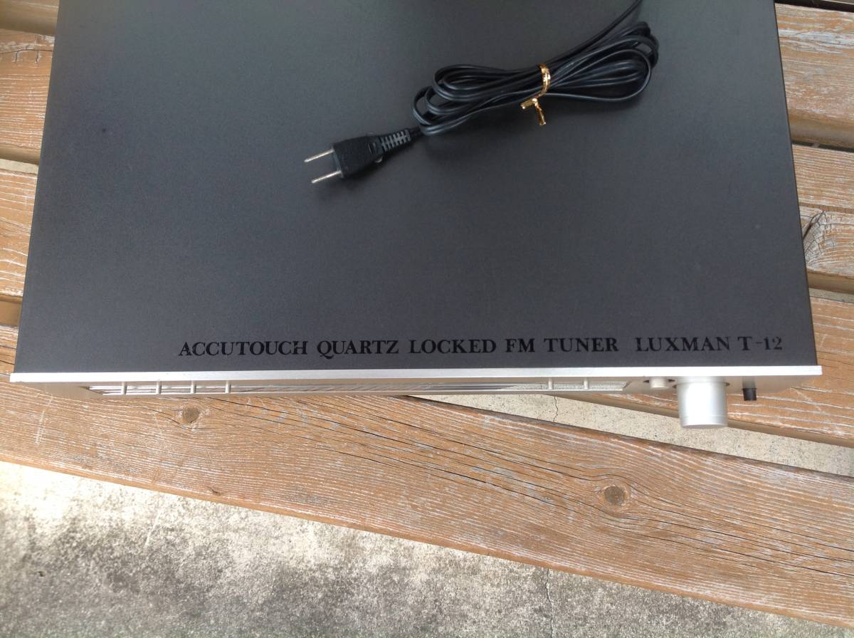 LUXMAN(ラックスマン) T-12 LUXMAN FMチューナー ジャンクです。 T-4