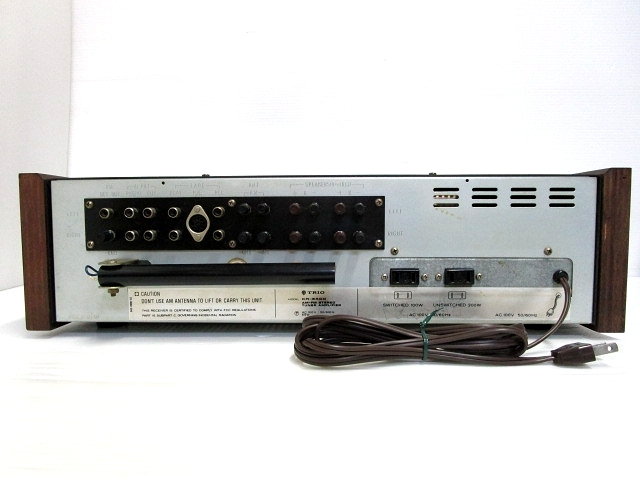 必見！【TRIO トリオ ステレオチューナーアンプ KR-3400 ジャンク】