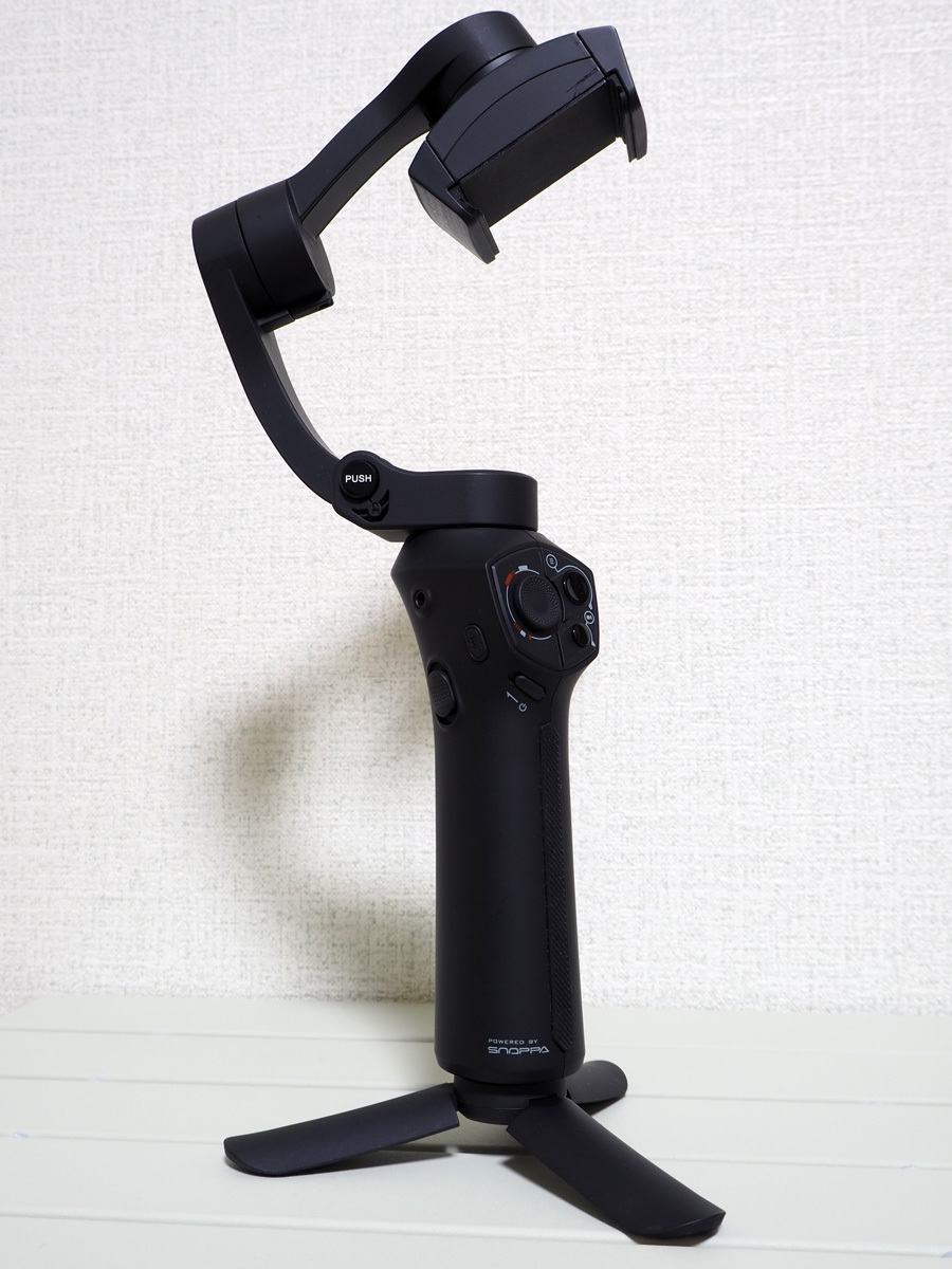 SNOPPA atom スタビライザー ジンバル ミニ三脚&マイク付き SNOPPA