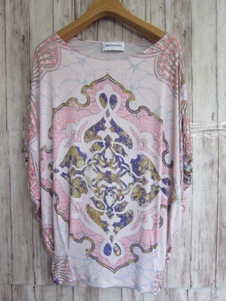 エミリオプッチ EMILIO PUCCI カットソー ドルマンスリーブ ボート