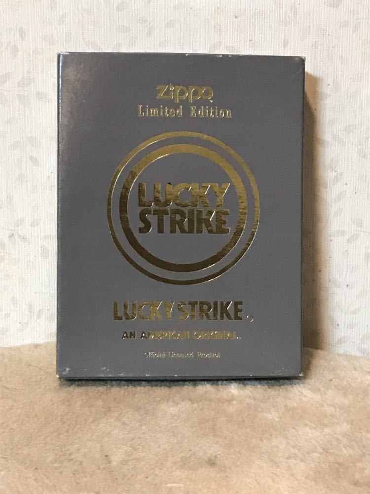 LUCKY STRIKE ラッキーストライク メダル ラッキーストライク - STRIKE ラッキーストライク1994！当時物 メタルオイルライターの通販 zippoの人気アイテム