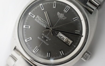 新作通販 1円～ 今週の目玉☆希少逸品【リコー RIBARON リバロン S 28石】自動巻き メンズ