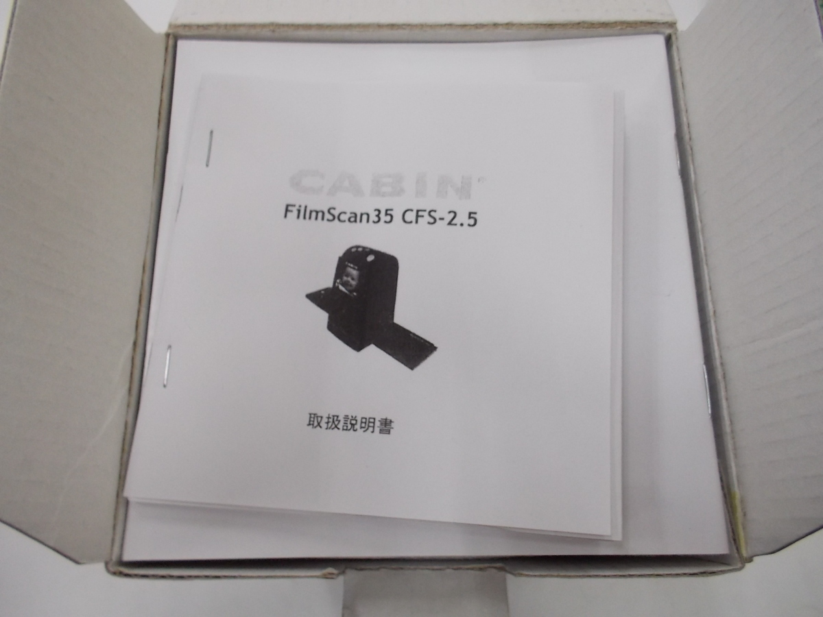 35 Cfs ジャンク CABIN Compact Film Scan 35 CFS-2.5(フィルムスキャナ)|売買されたオークション情報、yahooの ...