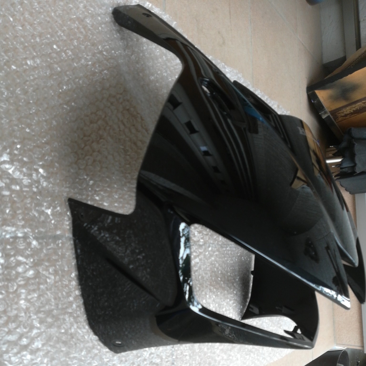 CBR600RR 2BL-PC40 純正アッパーカウル TSR スモークスクリーン 程度