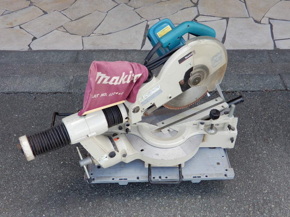 ☆マキタ 12型スライド丸のこ LS1211 ※左右傾斜難あり【中古ジャンク