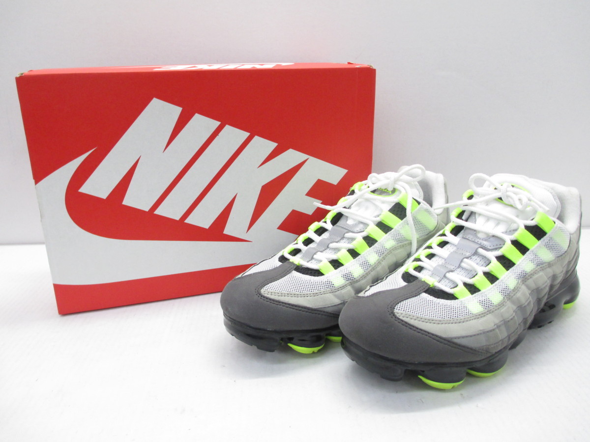 【最安値，SALE】 NIKE AIR VAPORMAX '95 AJ7292-001 28.5cm スニーカー 靴 メンズ &there4;WT1178(28.5cm)｜売買されたオークション情報、yahooの商品情報をアーカイブ公開 - オークファン 28.5cm