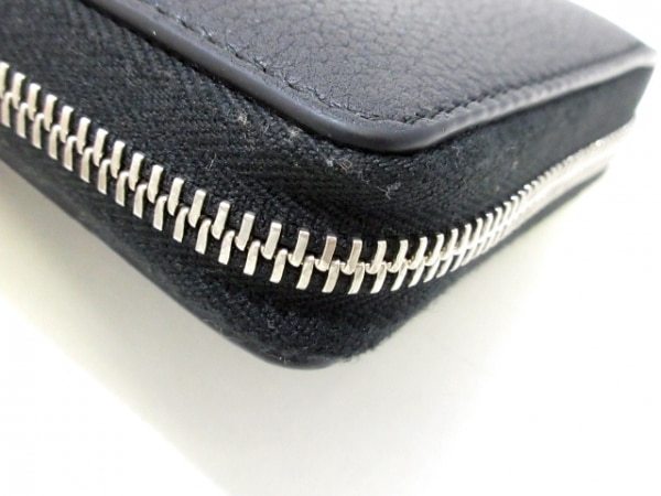 グッチ GUCCI 長財布 473928 レザー ジップアラウンドウォレット レザー 黒 ラウンドファスナー 美品 財布