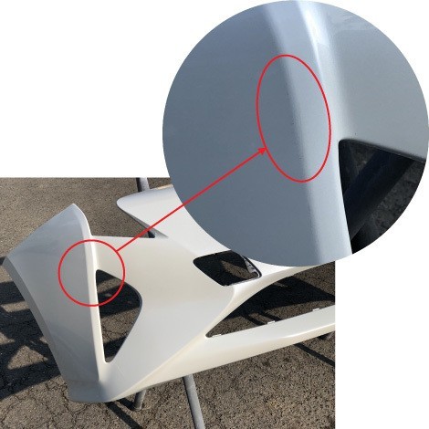 プリウス ZVW50 ／ フロントバンパー ／ 52119-47D40-A3 ／ カラーコード：070 ／ 型式指定：18207 ／ 類別区分：0009 ／ 平成30年7月式_5