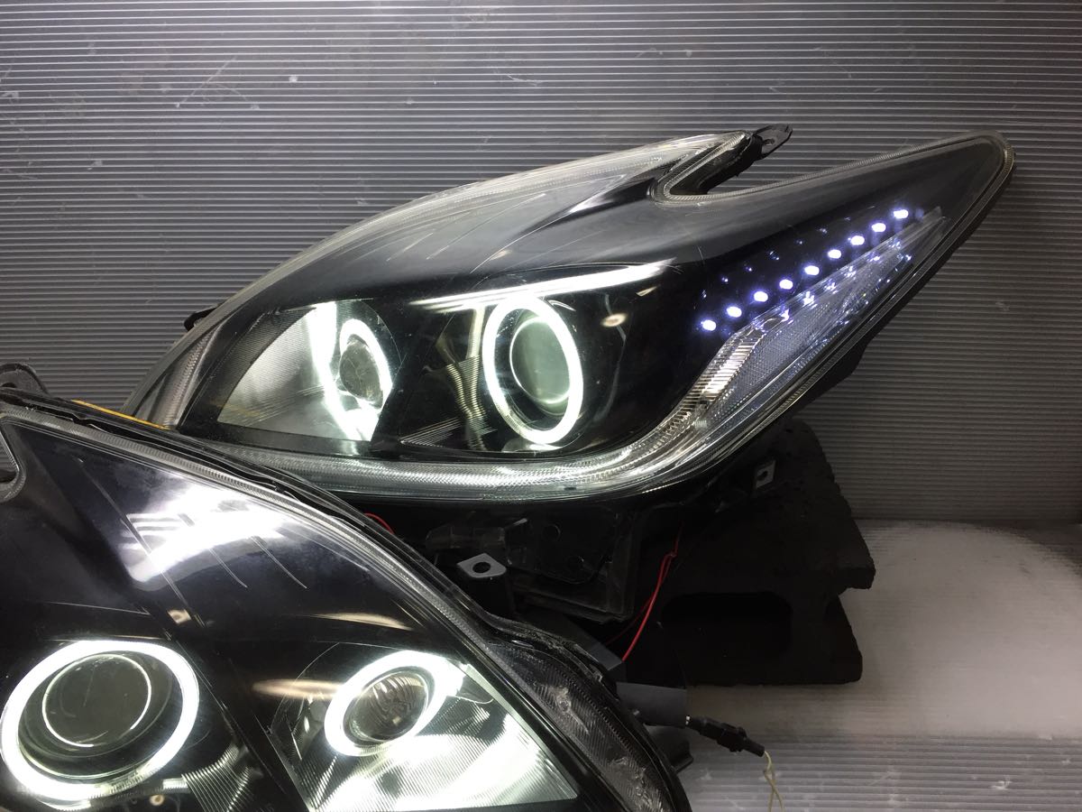 プリウス 後期 ヘッドライト 30系 純正 HID トヨタ 左右 0 点灯OK 左右