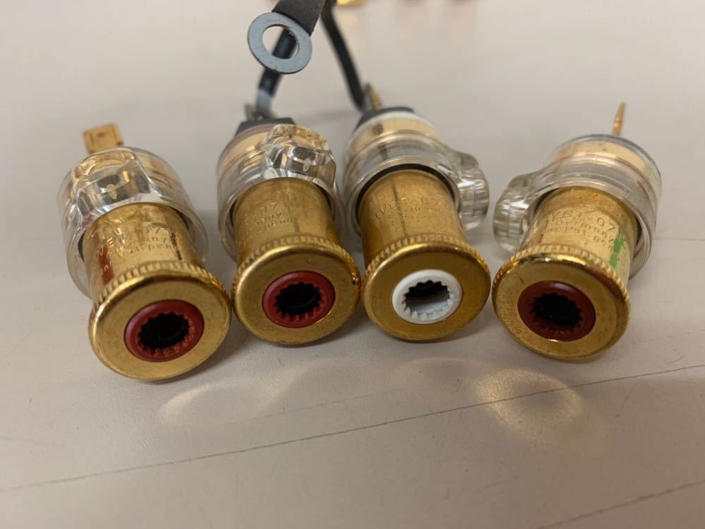 中古●WBT製 絶縁SPターミナル WBT-0710 0735 0705