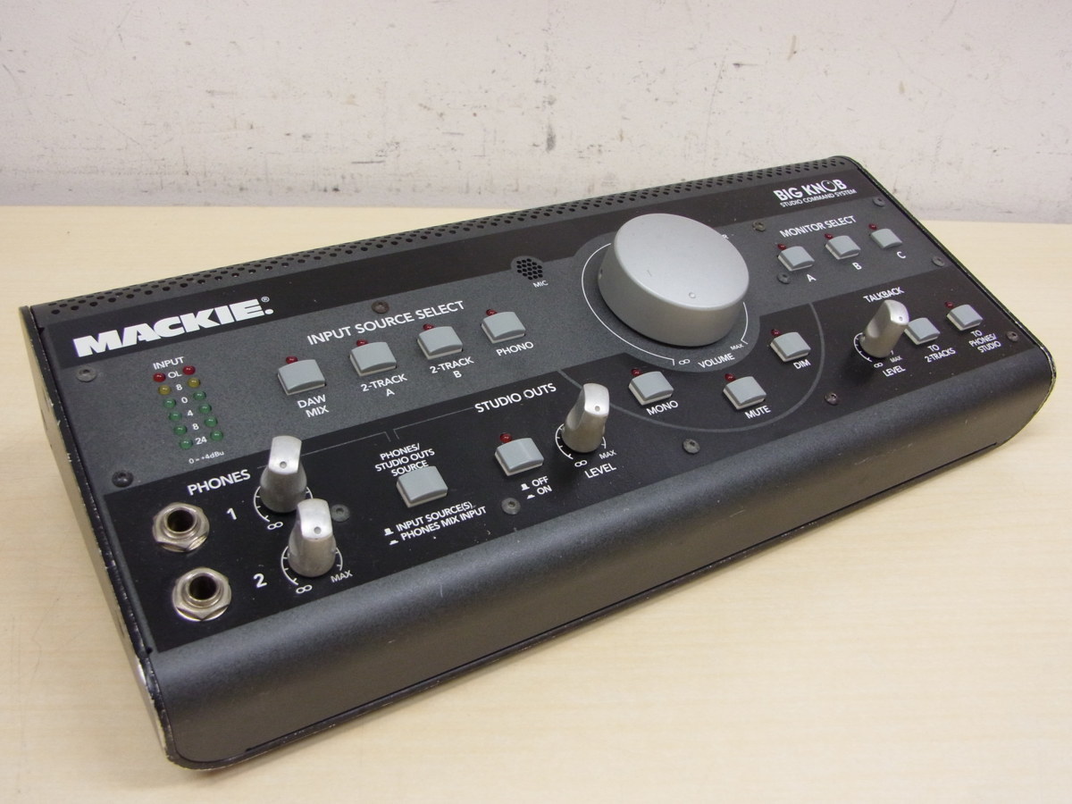 MACKIE Knob マッキー Studio モニターコントローラー初代モニター 元