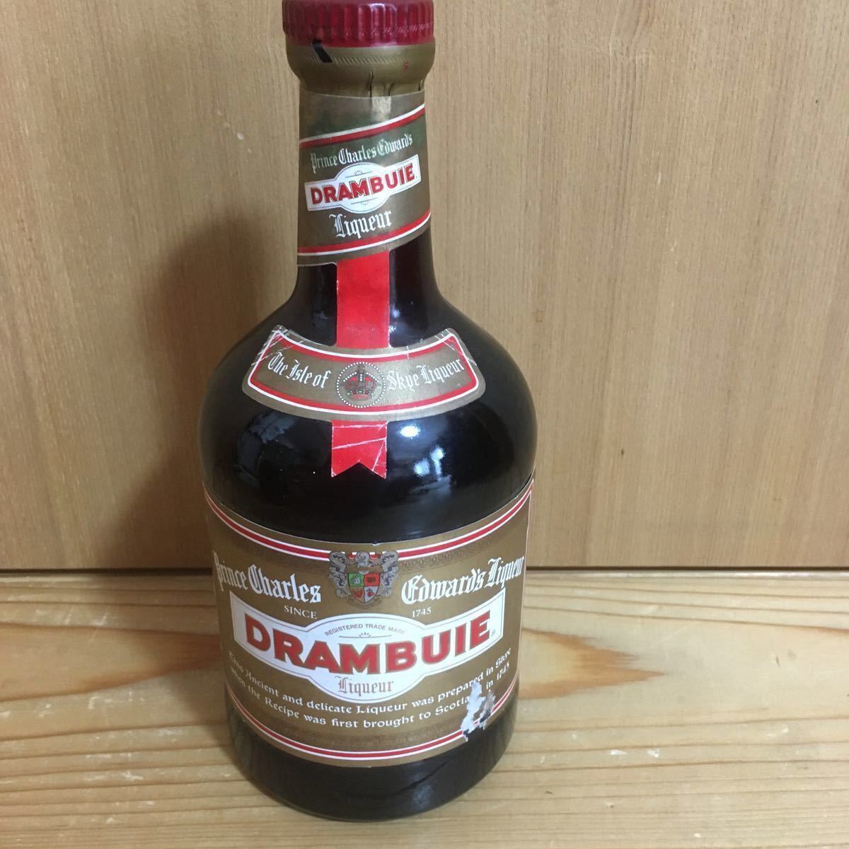 ドランブイ リキュール DRAMBUIE 750ml 40度 古酒 チェック柄 旧 90
