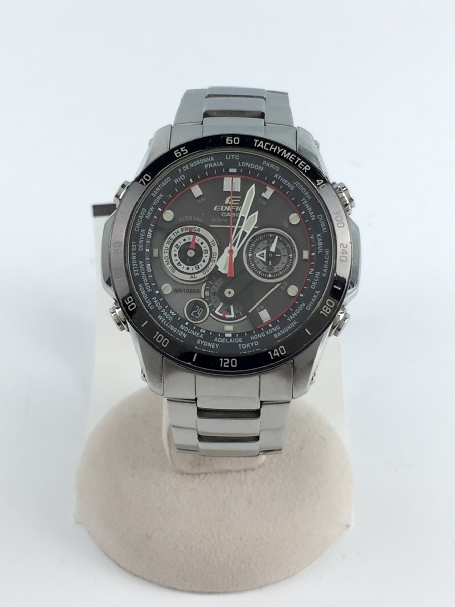 CASIO◇EDIFICE/エディフィス/EQW-1000D/電波ソーラー腕時計/アナログ 