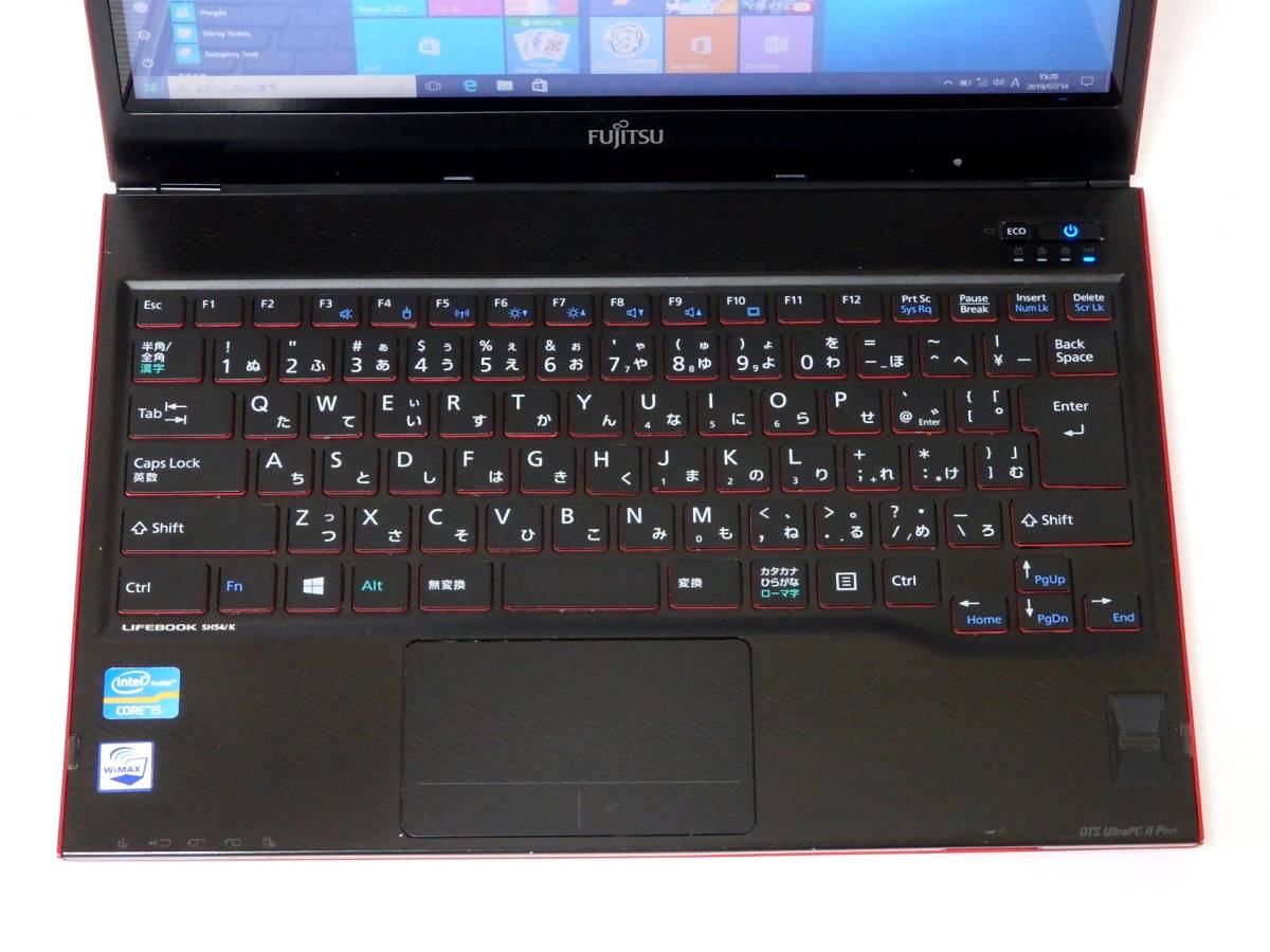 LIFEBOOK SH54⁄K ジャンク富士通 (FMVS54KR) ジャンク i5⁄4G⁄サテン