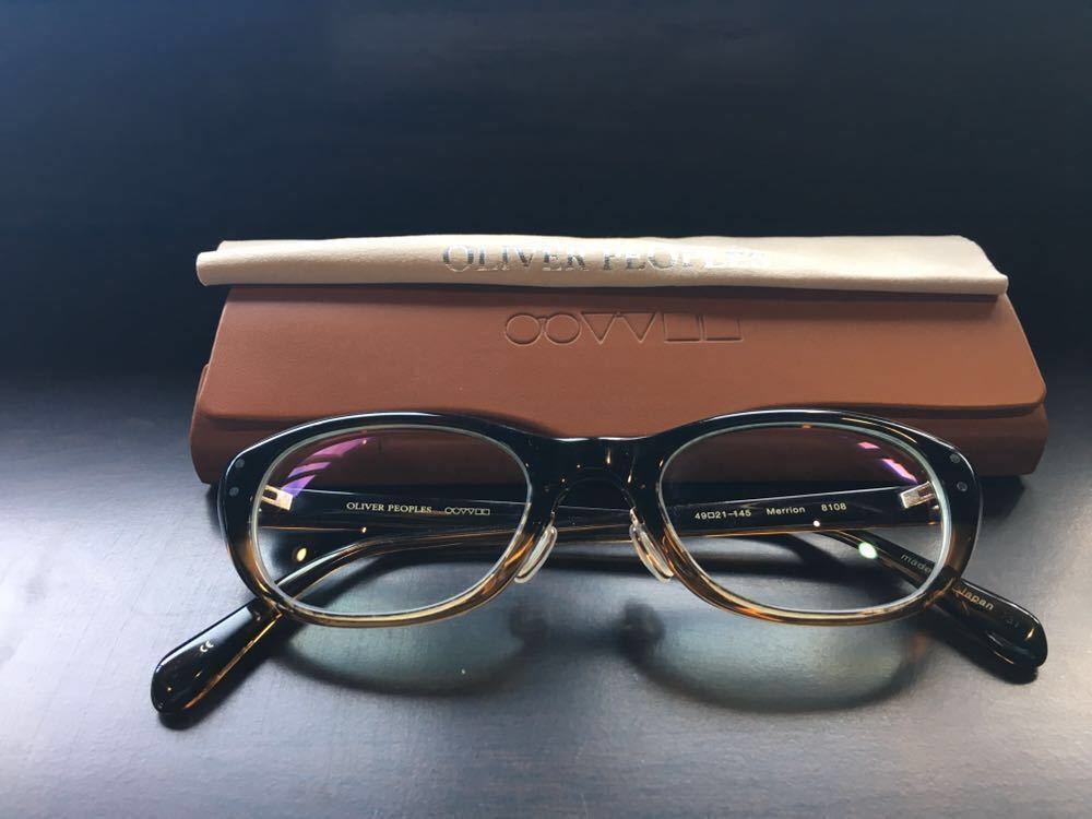 大得価 オリバーピープルズ merrion8108(セル、プラスチックフレーム)｜売買されたオークション情報、yahooの商品情報をアーカイブ公開 - オークファン セル、プラスチックフレーム