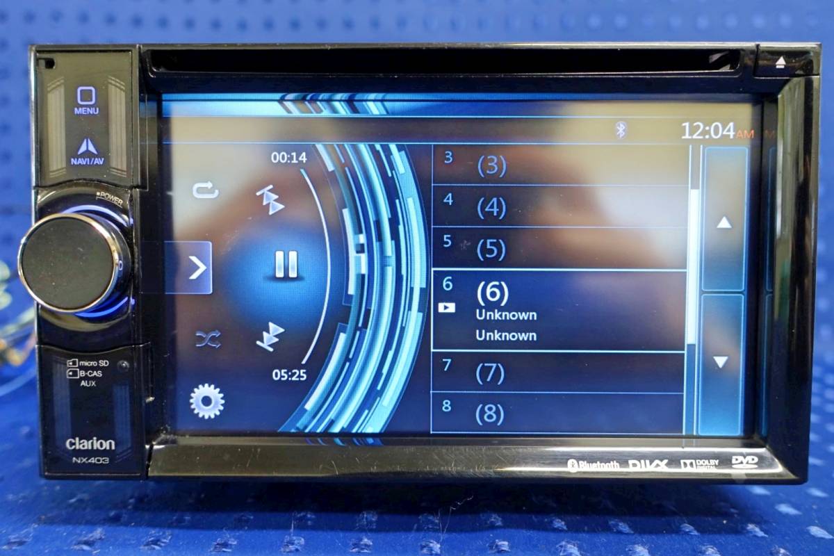 clarion クラリオン NX613 メモリーナビ ユニット カーナビ 2013年