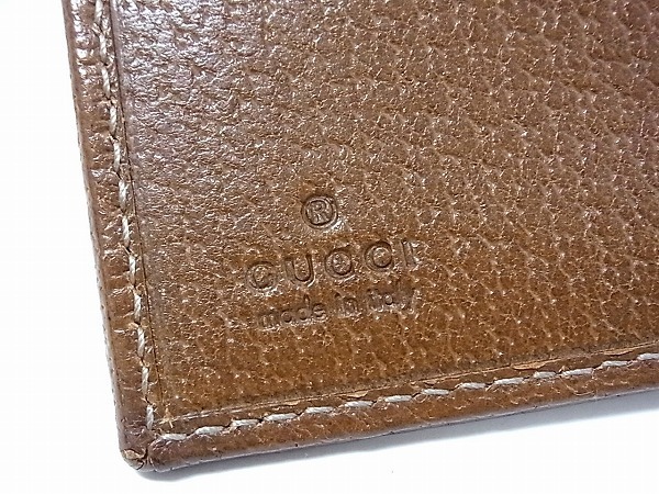 112716の通販 GUCCI(グッチ) ⁄ 2つ折り財布⁄キャンバス⁄レッド