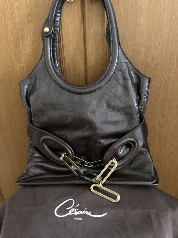 美品☆ セゼール Cesaire レザーバッグ フランス製 セゼール 美品☆ セゼール Cesaire レザーバッグ フランス製 セゼール