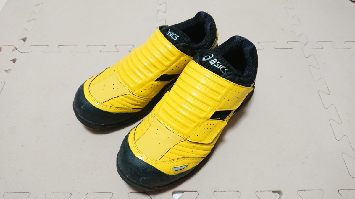 希少廃盤 ASICS イエロー/ブラック 安全靴 FCP101 26cm 【公式通販】