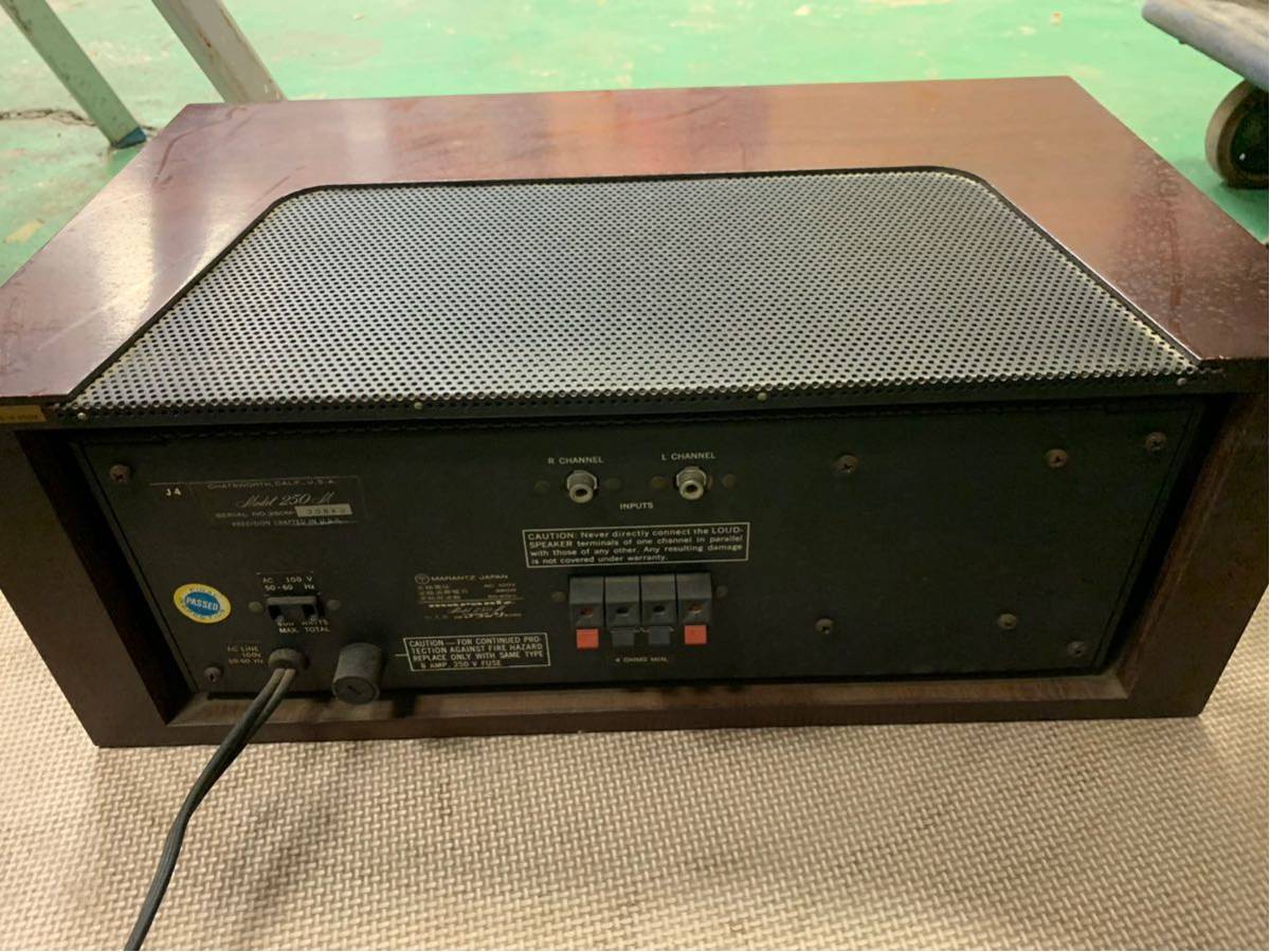 パワーアンプ 250M Model マランツ Marantz MODEL MARANTZ 中古 