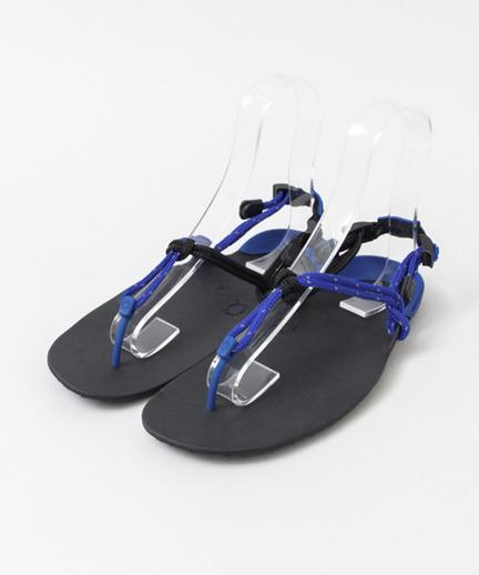 新品｜XeroShoes VENTUREサンダル/ゼロシューズ/青ブルー×黒ブラック/24.5cm～25cm/メンズレディース男女兼用/海アウトドア/サーフ