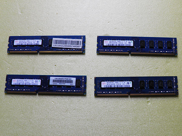 hynix DDR3 4GB PC3-12800 メモリ Hynix SK DDR3-1600 計8GB Memory sk