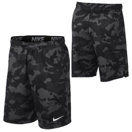 XXL NIKE ツルサラ素材 カモ トレーニング ショーツ 検 カモフラ 迷彩 ジャージ ハーフ ショート パンツ バスケ ラグビー 野球 XO 2XL