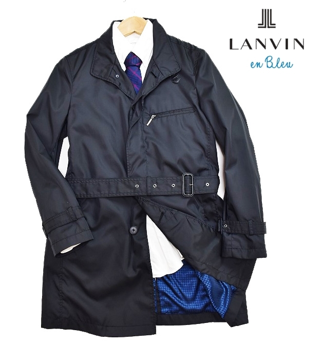 ヘルシ価格 【ランバンオンブルー LANVIN en Bleu】 メンズ ナイロン混