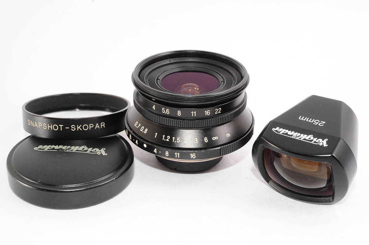 25mm F4 フォクトレンダー SNAPSHOT-SKOPAR Skopar スナップショット