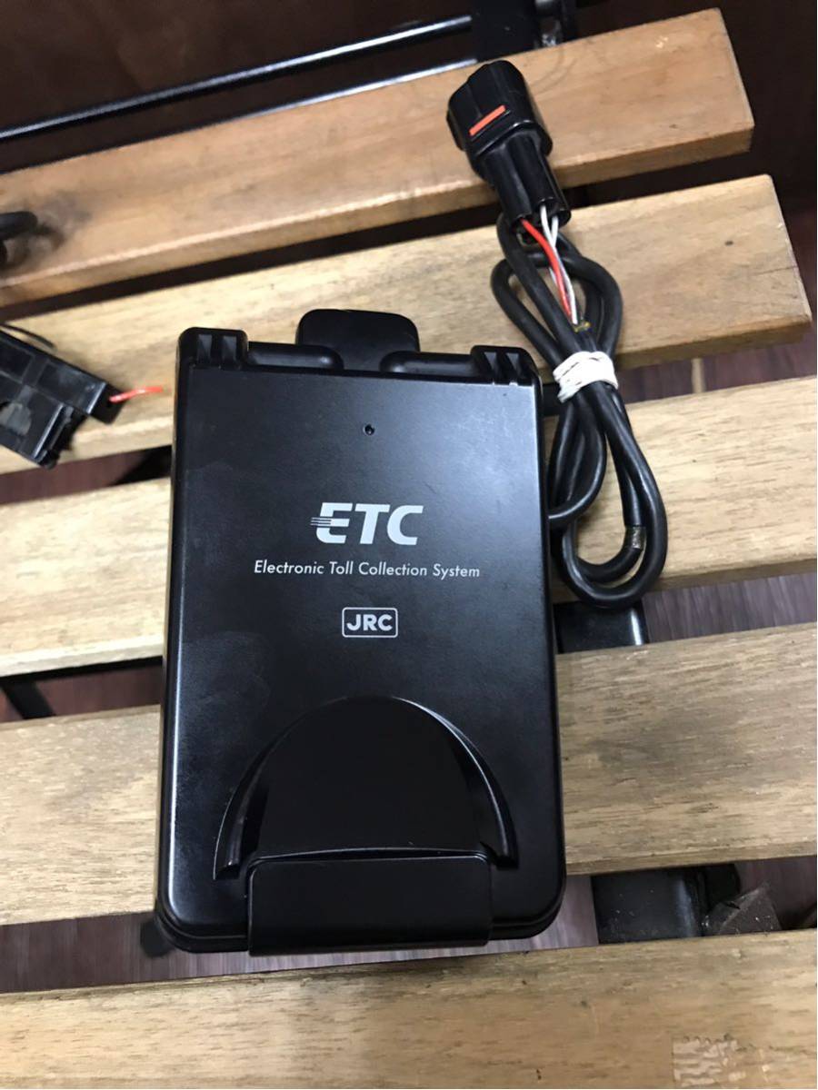 JRM-12 日本無線 バイク用ETC バイク用 ETC車載器 一体型 取付ステー