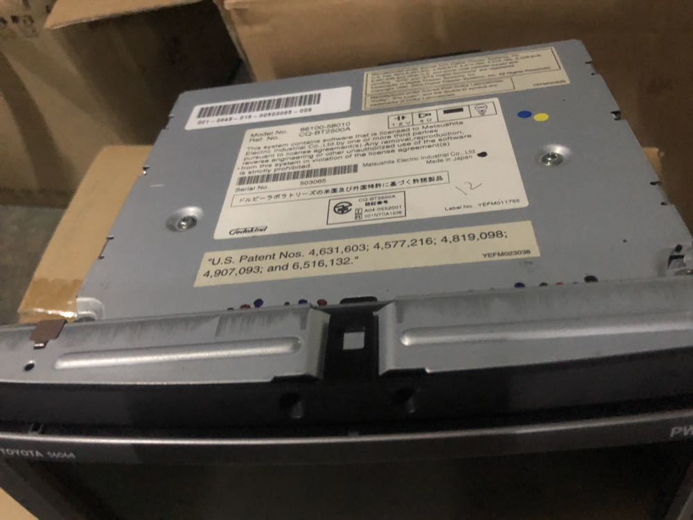 10 15 後期 DVDビデオ CD MDメーカー 純正 56064 HDD ナビ ナビゲーション アルファード ANH MNH 2018年度地図
