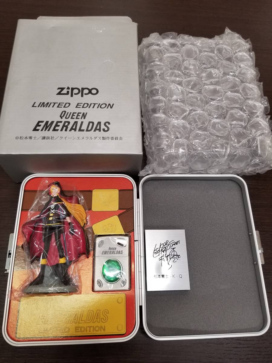  ♯542 ZIPPO ジッポー LIMITED EDITION/クイーンエメラルダス/オリジナルフィギュアセットG/松本零士 格安(アニメーション、ヒーロー)｜売買されたオークション情報、yahooの商品情報をアーカイブ Zippo