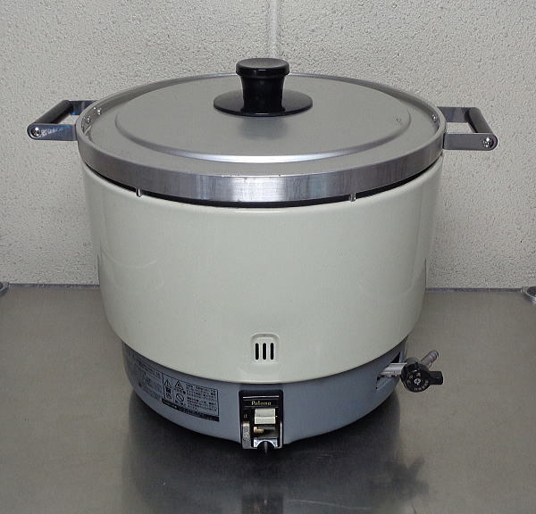 Paloma ガス炊飯器　PR-6DSS 業務用　展示品　新品未使用　都市ガス用 中古 税込 業務用 パロマ Paloma 都市ガス用 6L 3.3升 炊飯器 炊飯