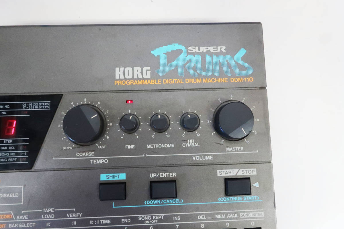 KORG リズムマシン DDM-110 電源OK ジャンク_3
