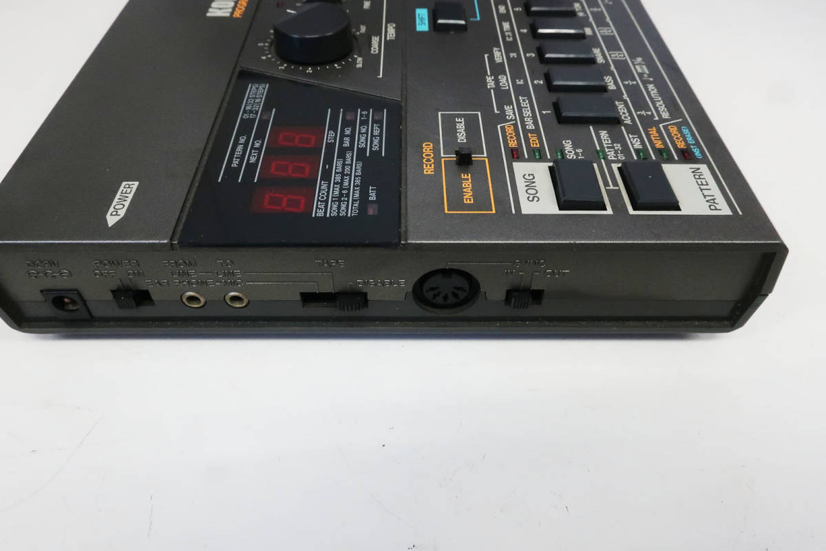 KORG リズムマシン DDM-110 電源OK ジャンク_6