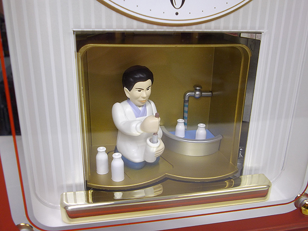 セイコー製スジャータ めいらく からくり時計 RE909B