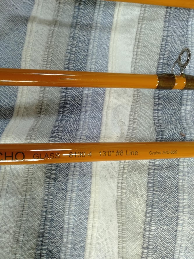 【数量限定，お得】 ECHO GLASS 13'00&rdquo; #8Line グラスファイバー製ダブルハンドフライロッド(フライロッド)｜売買されたオークション情報、yahooの商品情報をアーカイブ公開 - オークファン フライロッド