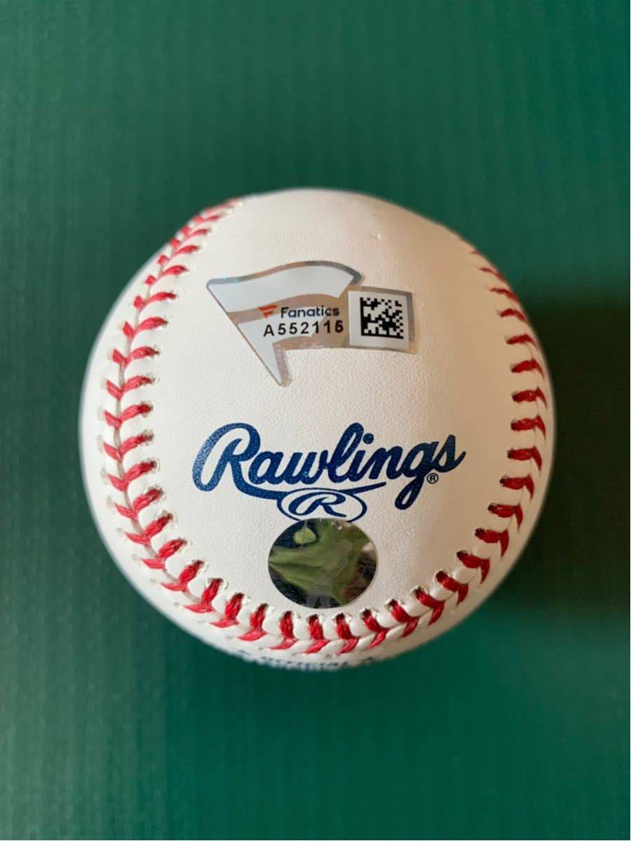 イチロー 直筆 サイン ボール MLB ファナティクス社 ミルクリーク社