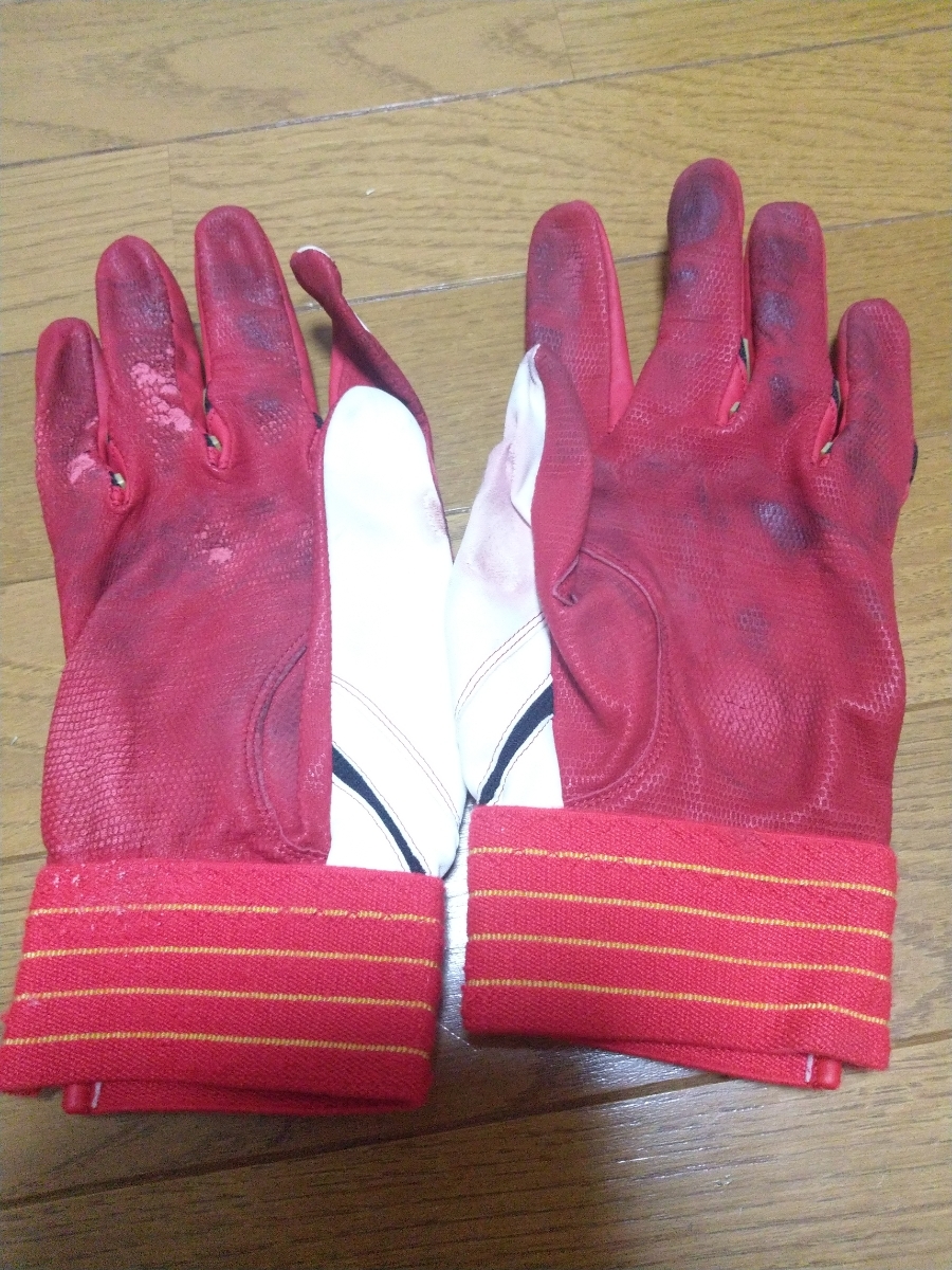 ミズノプロ バッティンググローブ手袋新井良太選手阪神タイガース 新井