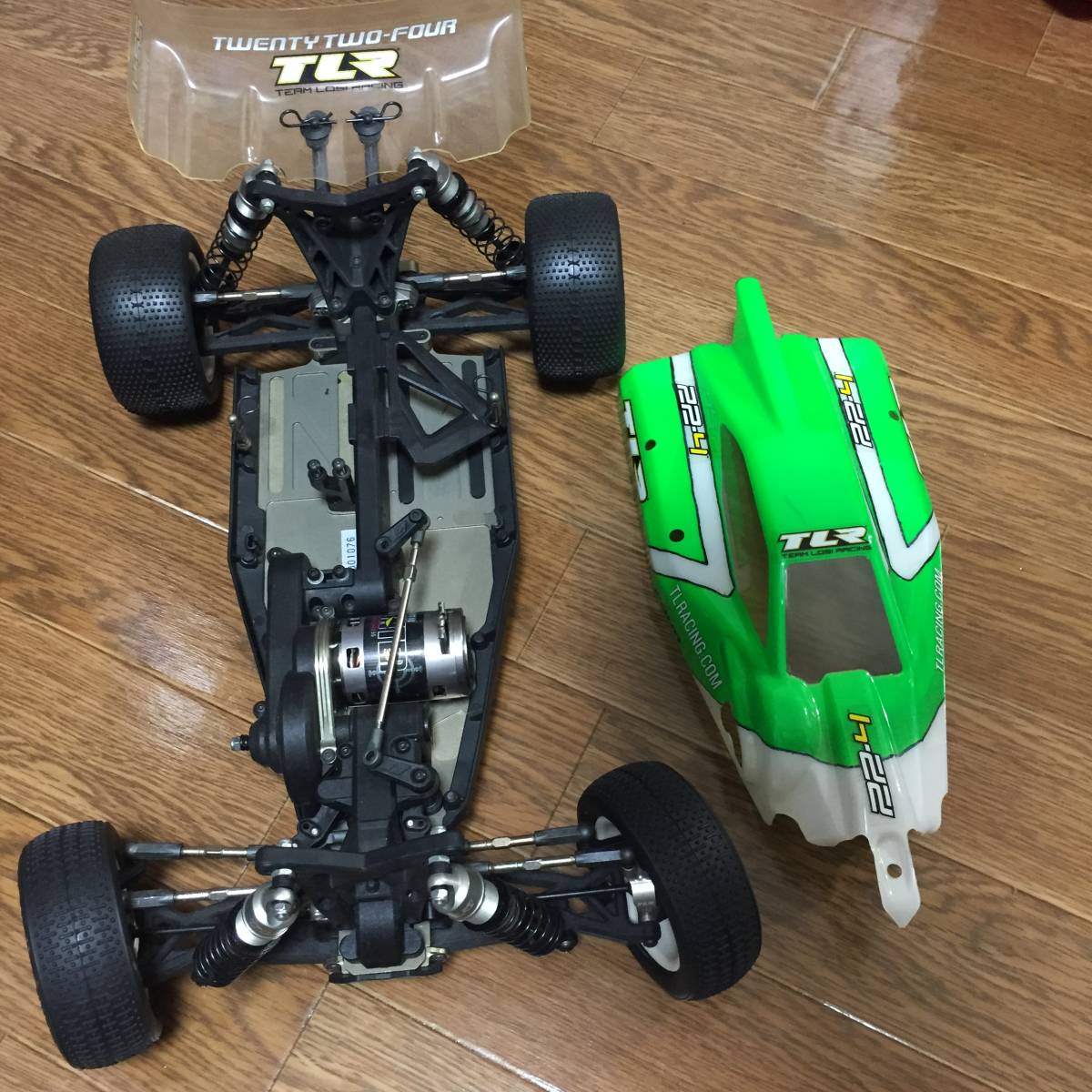 22-4 Team - Racing 2.0 Losi TLR 1⁄10 4WD Buggy Race Kit | 22X-
