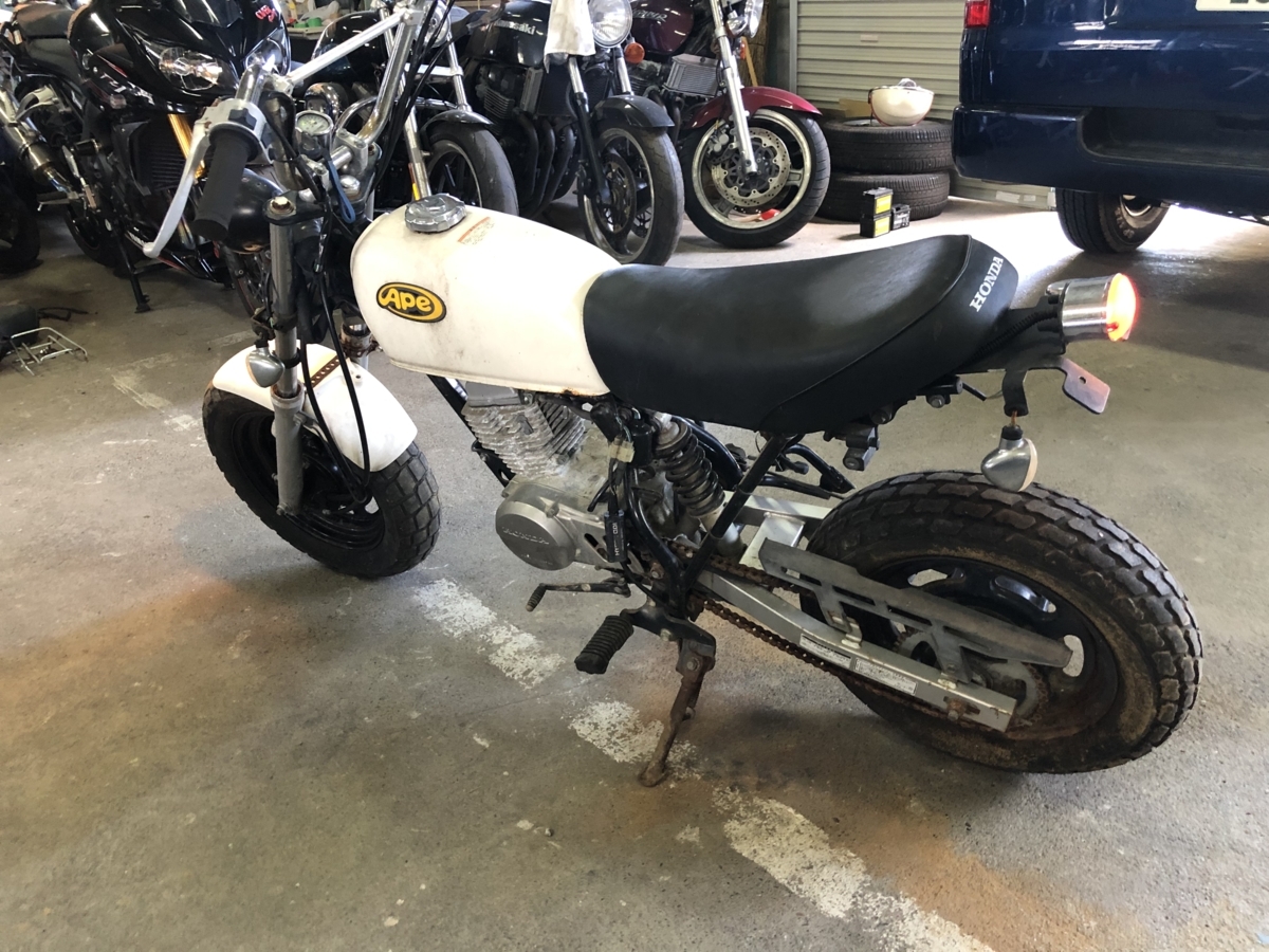ホンダ AC16 | エイプ50 （BA-AC16 Ape 書類付 カスタム 実働 新車 