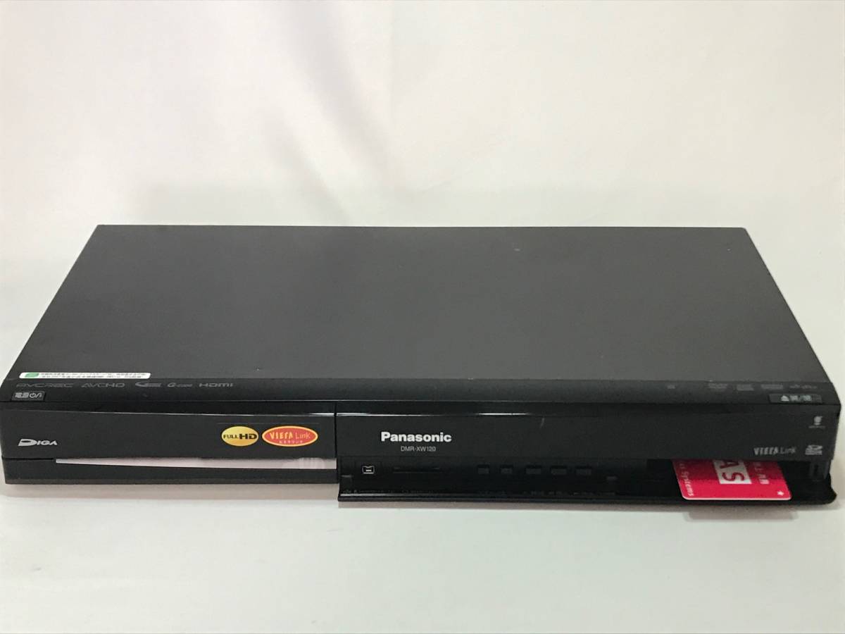 ☆PANASONIC DMR-XW120☆HDDを1TBに増強済み PANASONIC DMR-XW120☆HDD