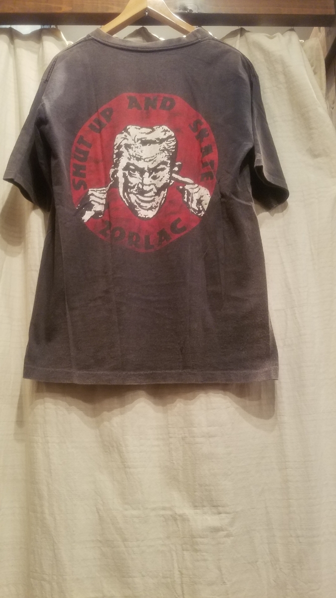 80s 90s 稀少大プリント zorlac ゾーラック Tシャツ 　/ santacruz powell vans　thrasher_1