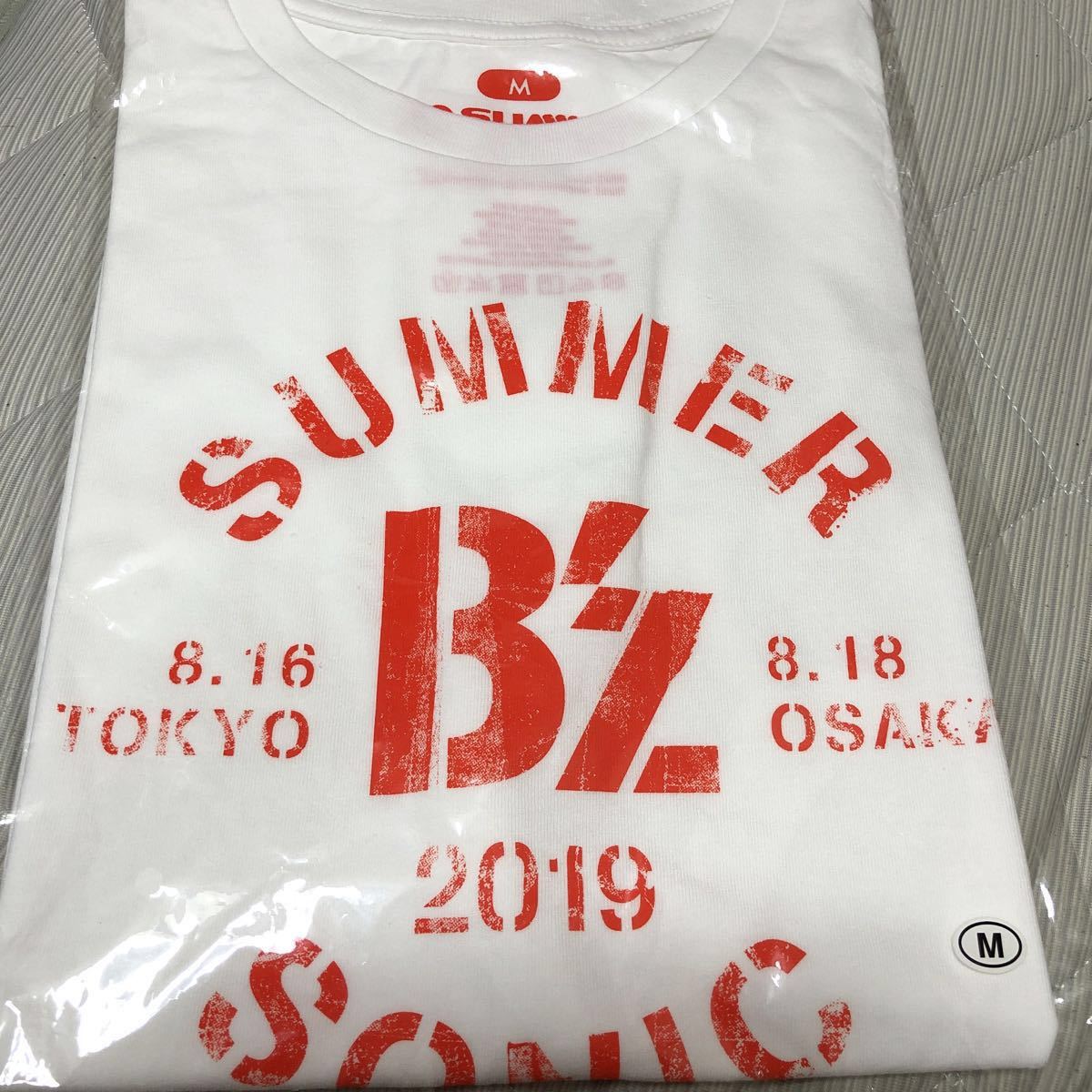 B Z Summer Sonic 19 サマソニ 限定tシャツ M 白 グッズ B Z 売買されたオークション情報 Yahooの商品情報をアーカイブ公開 オークファン Aucfan Com